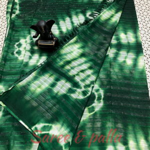 Chiffon Georgette Sarees with Computer Work Blouse